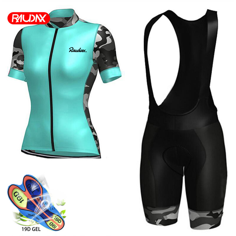 Triathlon Cycling Kit - Raudax 여성용 사이클링 저지 2025 팀