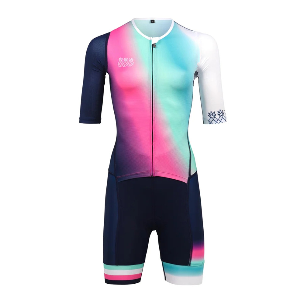 Triathlon Cycling Kit - 여름 여성 트라이 애슬론 슈트 프로