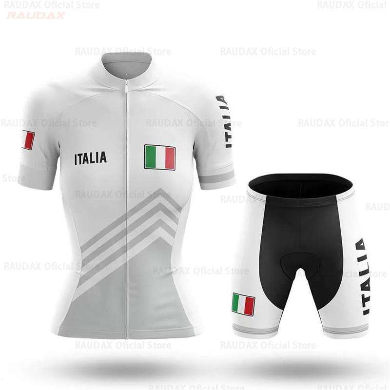 Cycling Gear Italy - 이탈리아 여성 사이클링 세트 2026년 여름