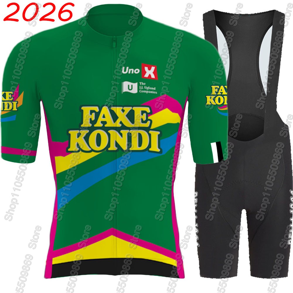 Cycling Bib Shorts - UNO X 2026 프로 팀 사이클링