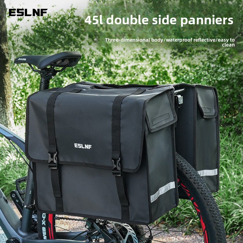 Cycling Gear Storage Rack - MTB 자전거 45L 대용량 가방 리어랙