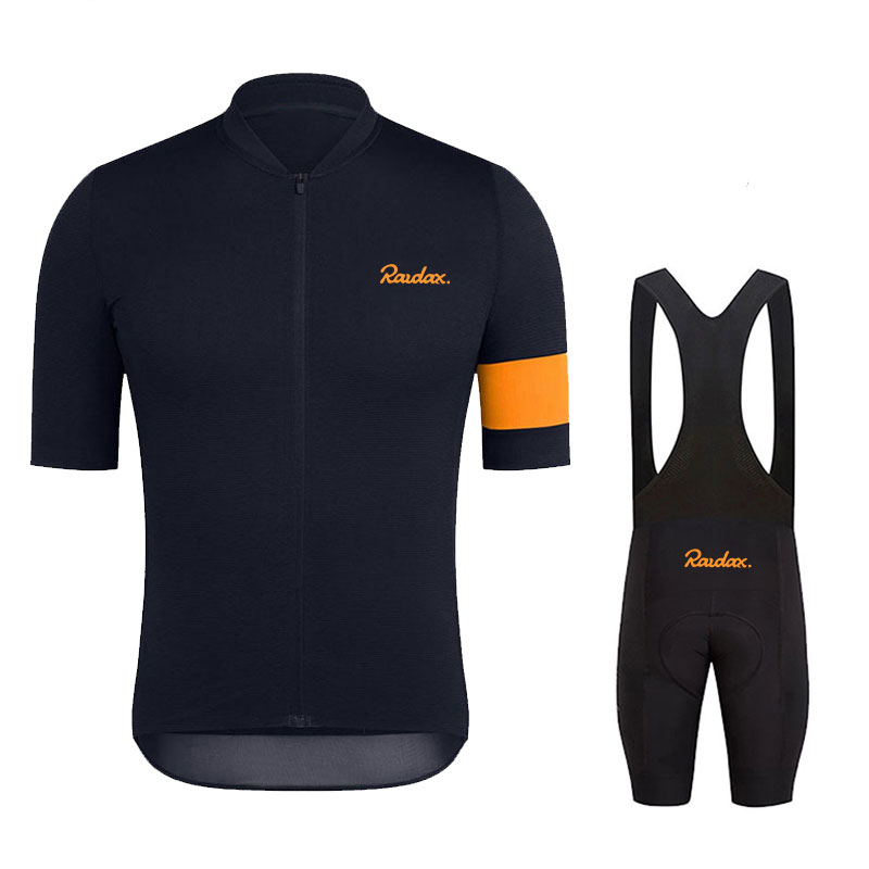 Triathlon Cycling Kit - Raudax 남자 짧은 소매 사이클링 저지
