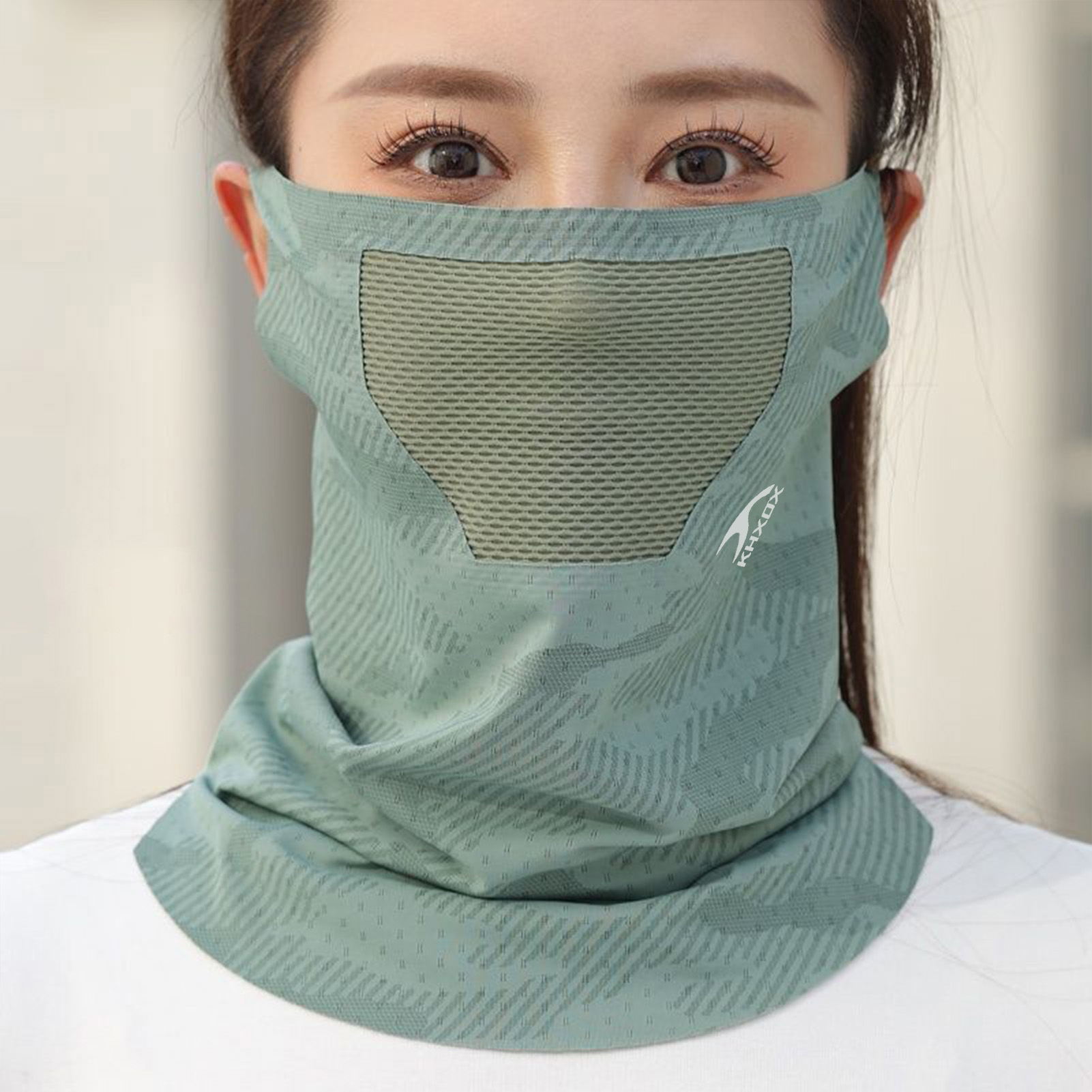 Cycling Gear Women - 통기성 좋은 야외 사이클링 페이스 마스크,