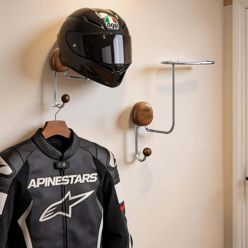Cycling Gear Storage Rack - 벽걸이 헬멧 보관 랙 무타공 헤비듀티