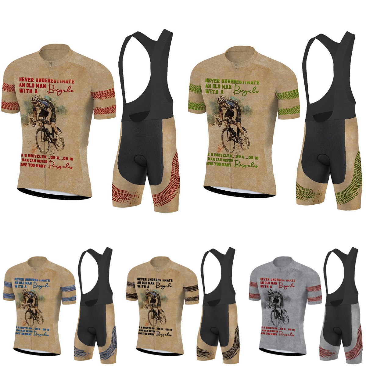 Triathlon Cycling Kit - 새로운 사이클링 저지 세트 남성용 반팔
