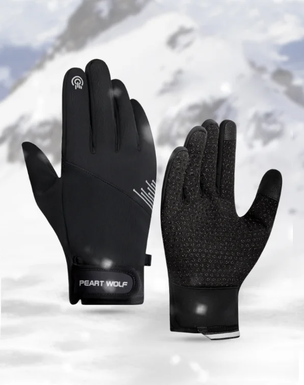 Cycling Gear For Cold Weather - 방풍 보온 터치스크린 겨울 장갑 -