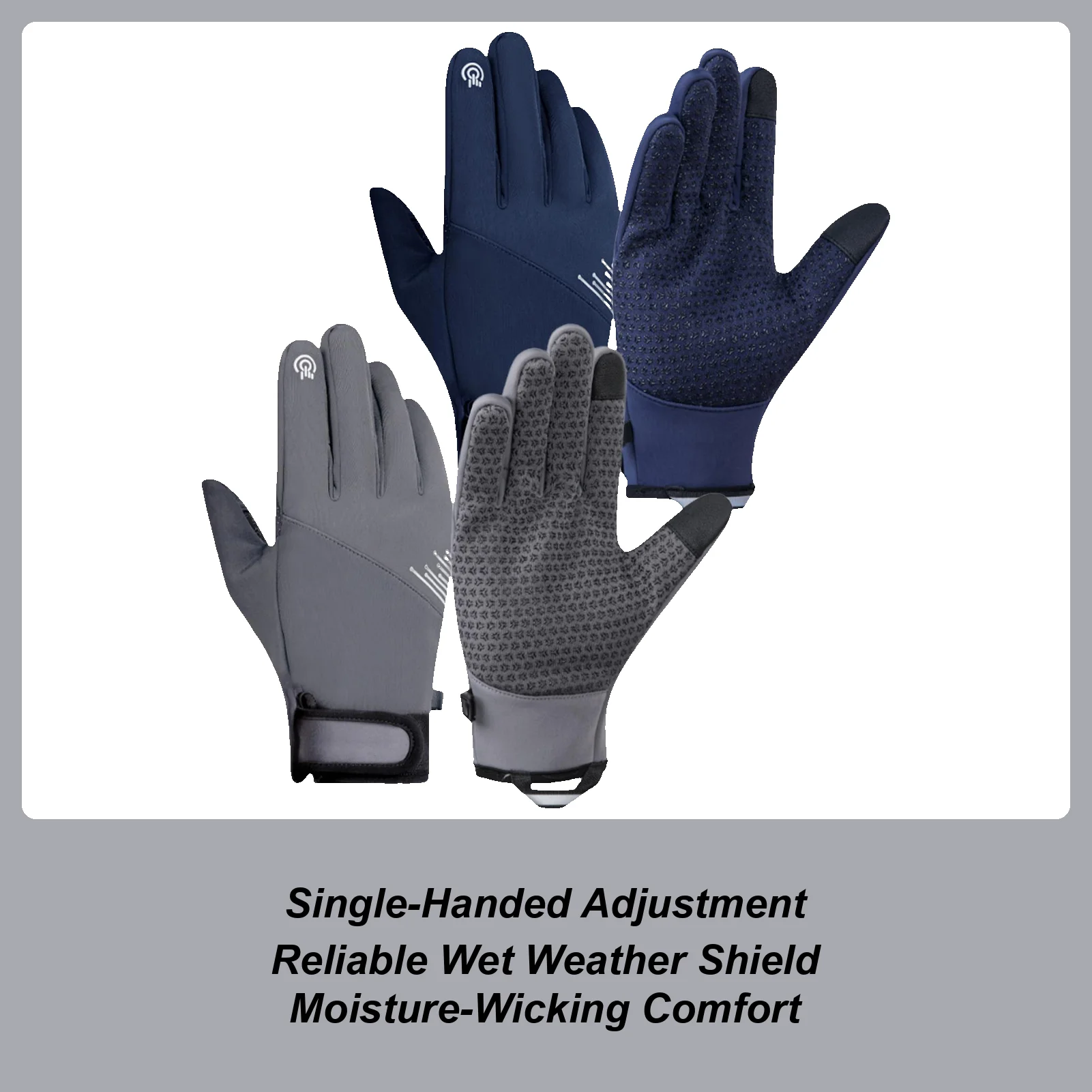 Cycling Gear For Cold Weather - 겨울 장갑 방풍 터치스크린 방한 장비