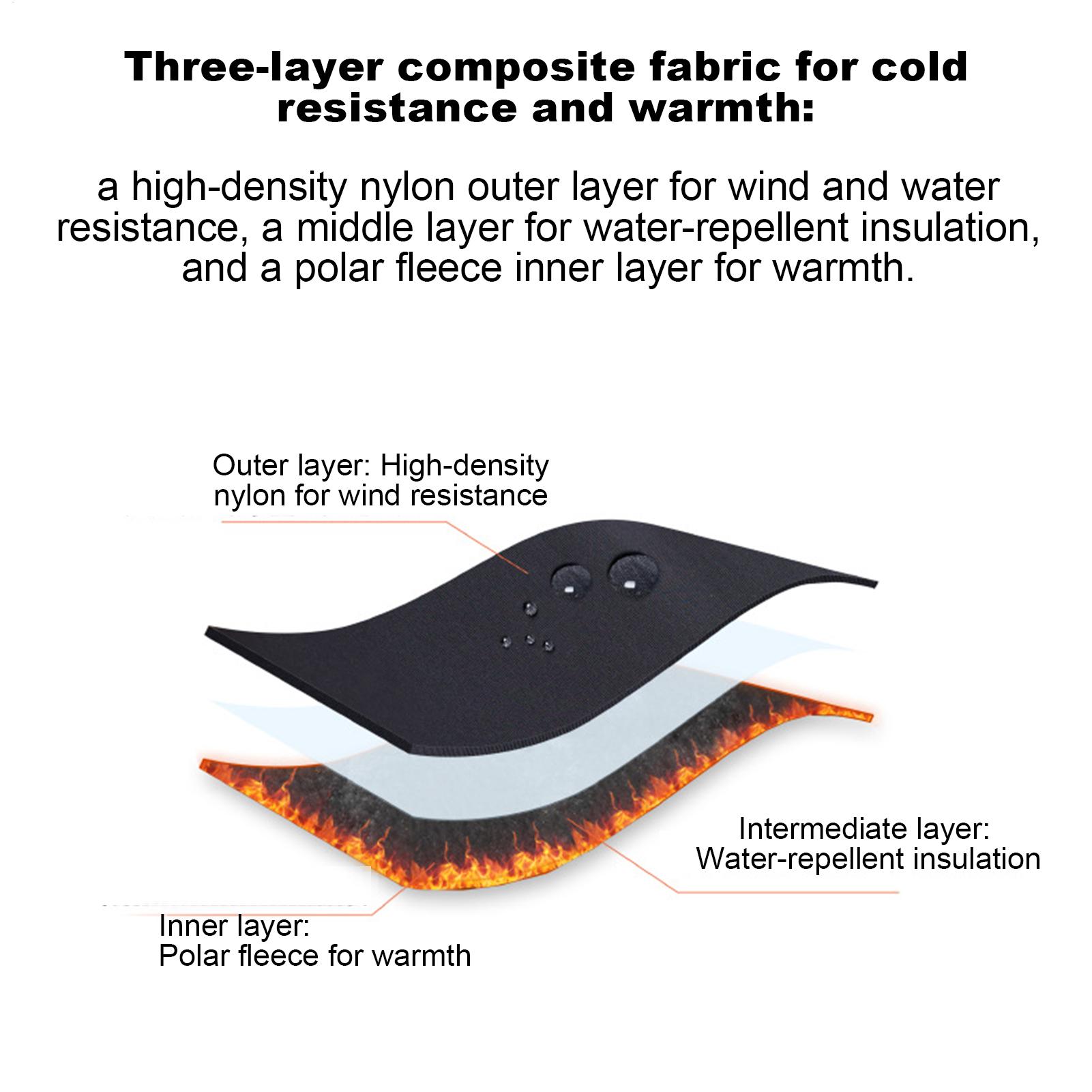 따뜻한 장갑 방풍 터치스크린 추운 날씨 장비 눈 장갑  - Cycling Gear For Cold Weather 리뷰 및 가격