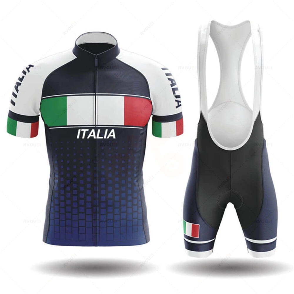 이탈리아 사이클링 저지 반팔 2023 팀 남자 자전거  - Cycling Gear Italy 리뷰 및 가격