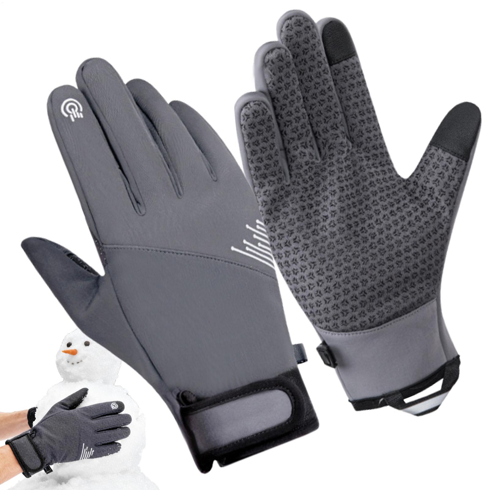겨울 장갑 방풍 터치스크린 추운 날씨 장비 눈 장갑 터 - Cycling Gear For Cold Weather 리뷰 및 가격