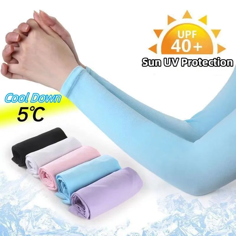 남성과 여성을 위한 자외선 차단 아이스 실크 슬리브 운 - Cycling Gear Women 리뷰 및 가격