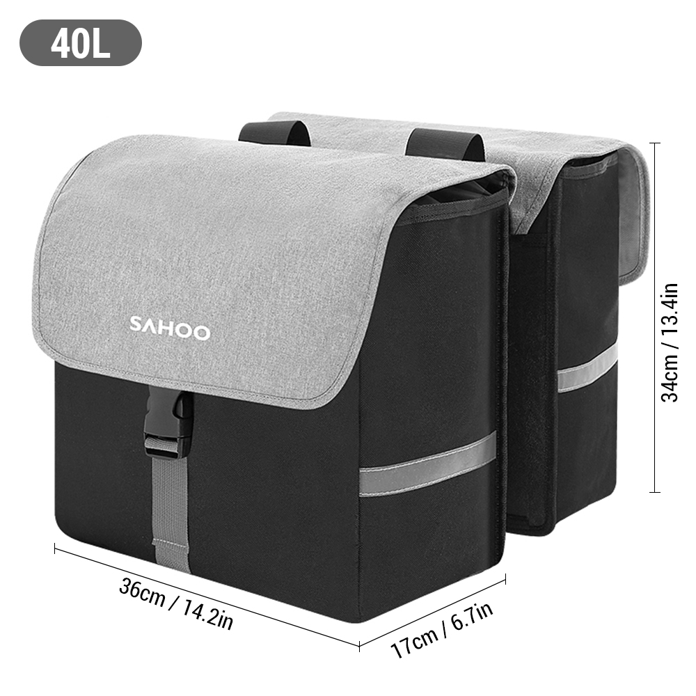 SAHOO 자전거 뒷좌석 사이드 백, 대용량 자전거 후 - Cycling Gear Storage Rack 리뷰 및 가격