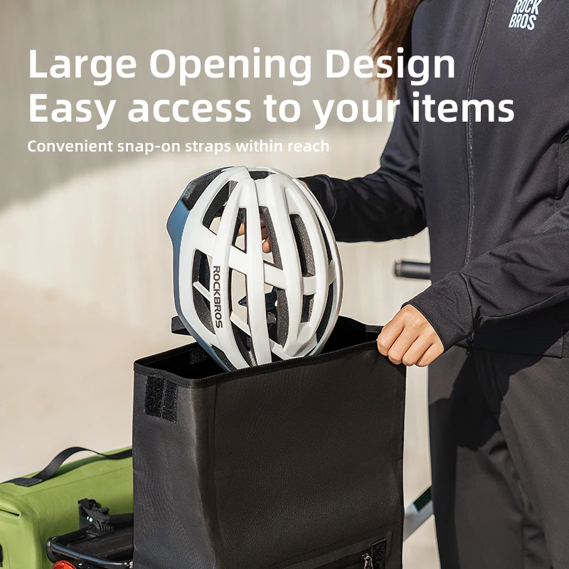 ROCKBROS 자전거 캐리어 가방, 후면 랙 15L  - Cycling Gear Storage Rack 리뷰 및 가격