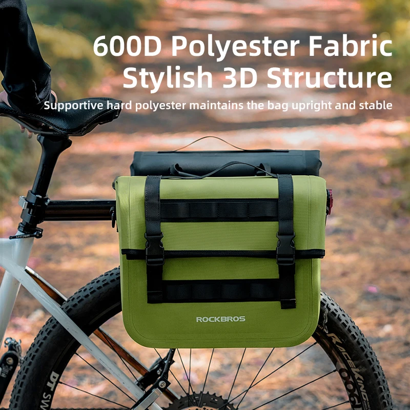 ROCKBROS 자전거 캐리어 가방, 후면 랙 15L  - Cycling Gear Storage Rack 리뷰 및 가격