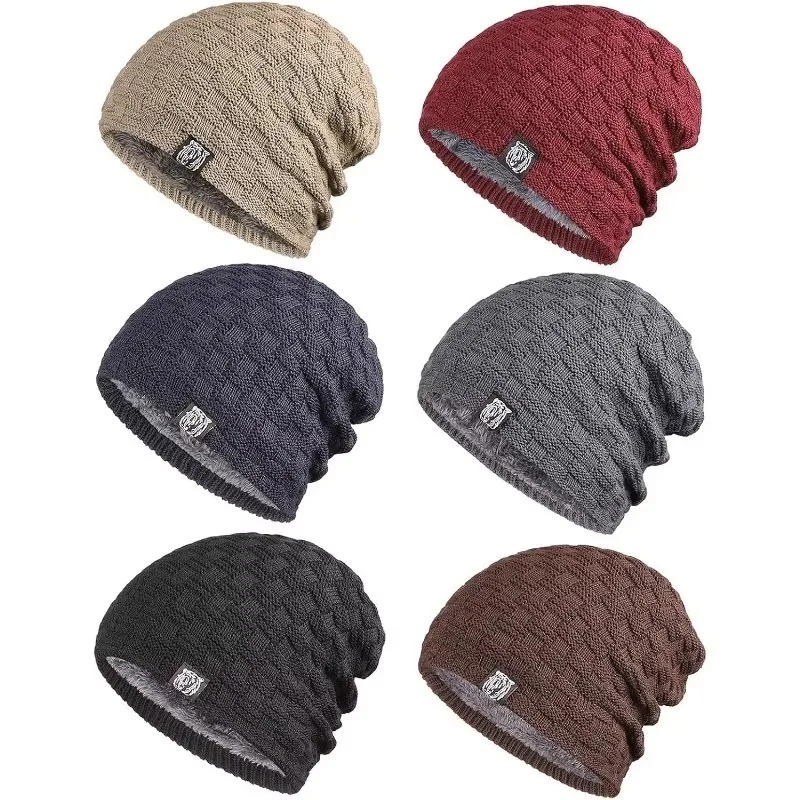 남성용 플러시 안감 비니 겨울 모자 야외 스포츠 따뜻한 - Cycling Gear For Cold Weather 리뷰 및 가격