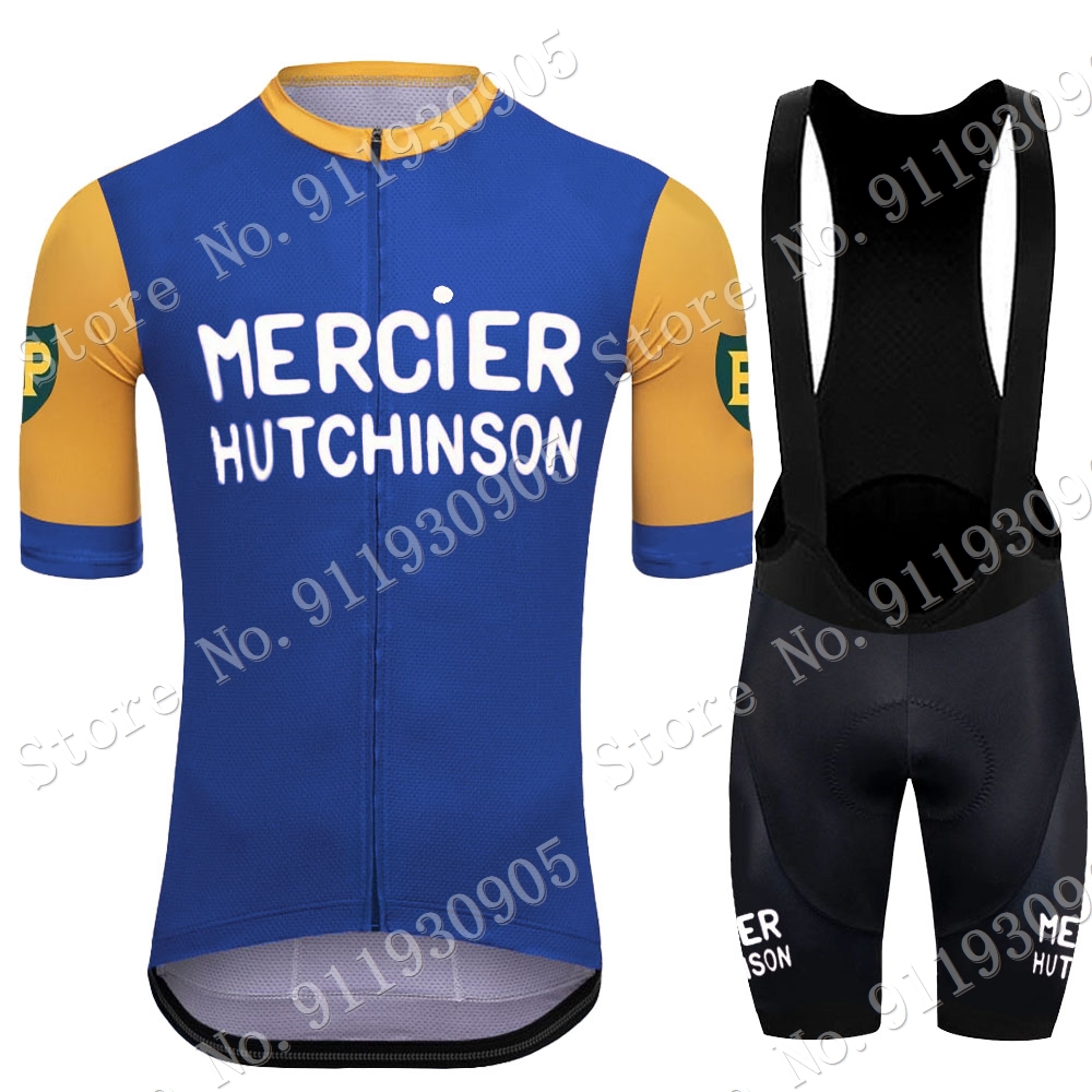 2023 Mercier 프로 팀 레트로 사이클링 저지  - Cycling Bib Shorts 리뷰 및 가격