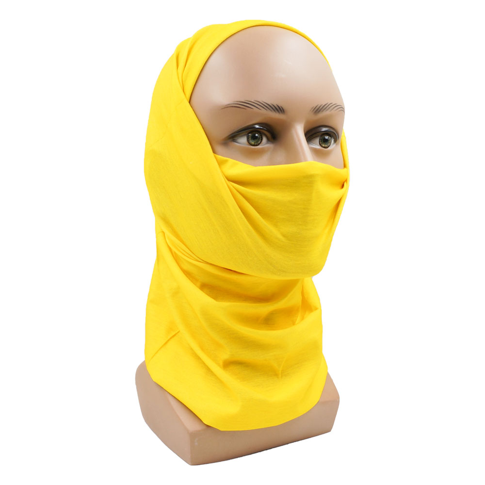 노란색 다기능 사이클링 넥 게이터 자외선 차단 통기성  - Cycling Gear Women 리뷰 및 가격