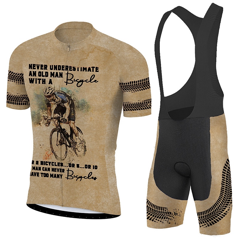 새로운 사이클링 저지 세트 남성용 반팔 빕숏 젤 통기성 - Triathlon Cycling Kit 리뷰 및 가격