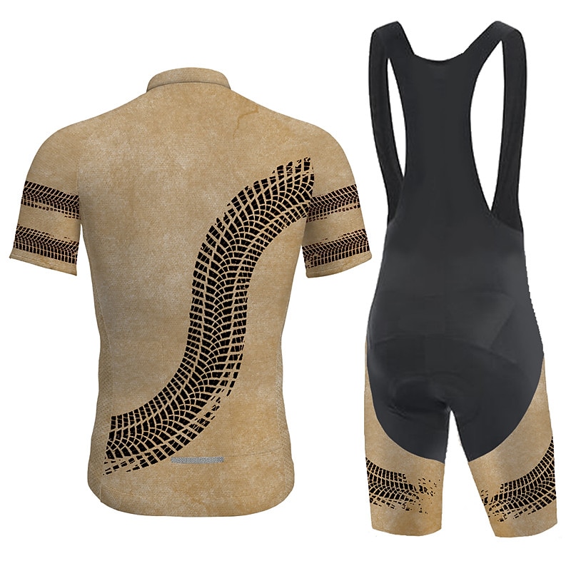 새로운 사이클링 저지 세트 남성용 반팔 빕숏 젤 통기성 - Triathlon Cycling Kit 리뷰 및 가격