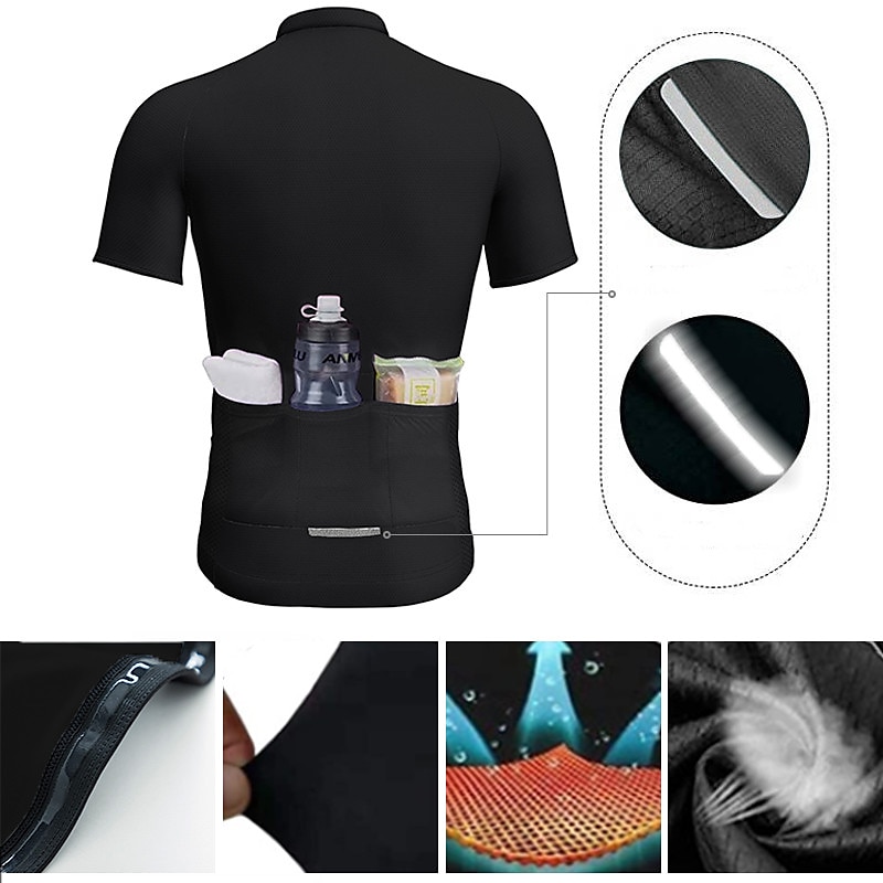 새로운 사이클링 저지 세트 남성용 반팔 빕숏 젤 통기성 - Triathlon Cycling Kit 리뷰 및 가격