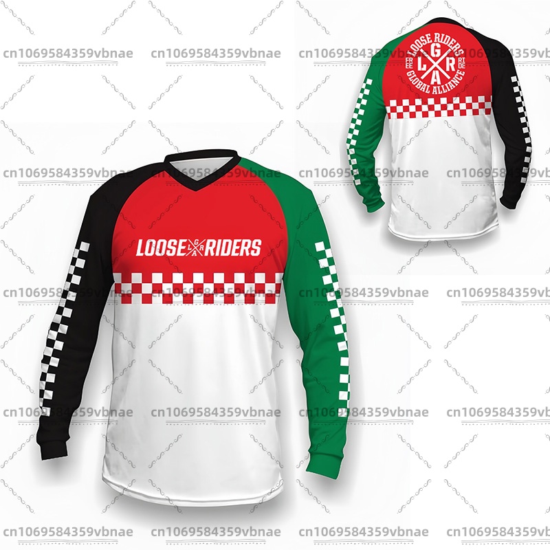 루즈 라이더 긴팔 저지 DH 모토크로스 다운힐 저지 산 - Cycling Gear For Sale 리뷰 및 가격